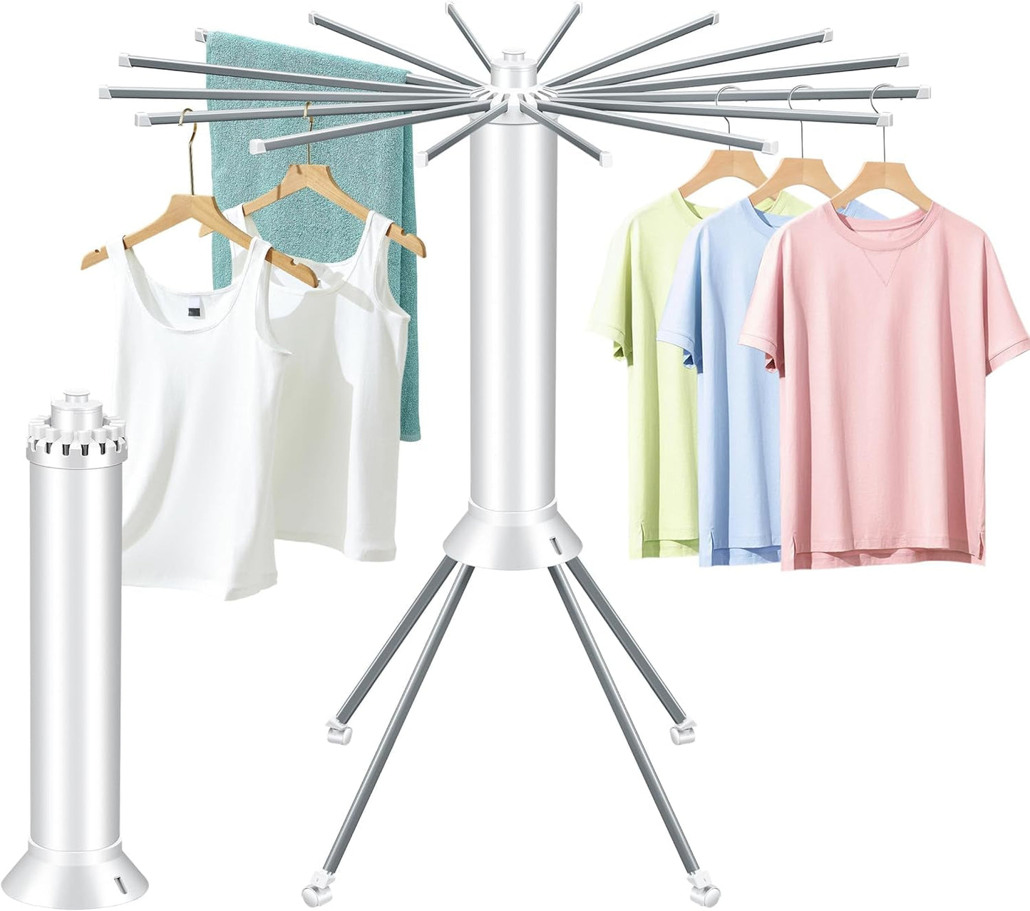 Foldable and Portable Tripod Drying Rack - homecomforts1