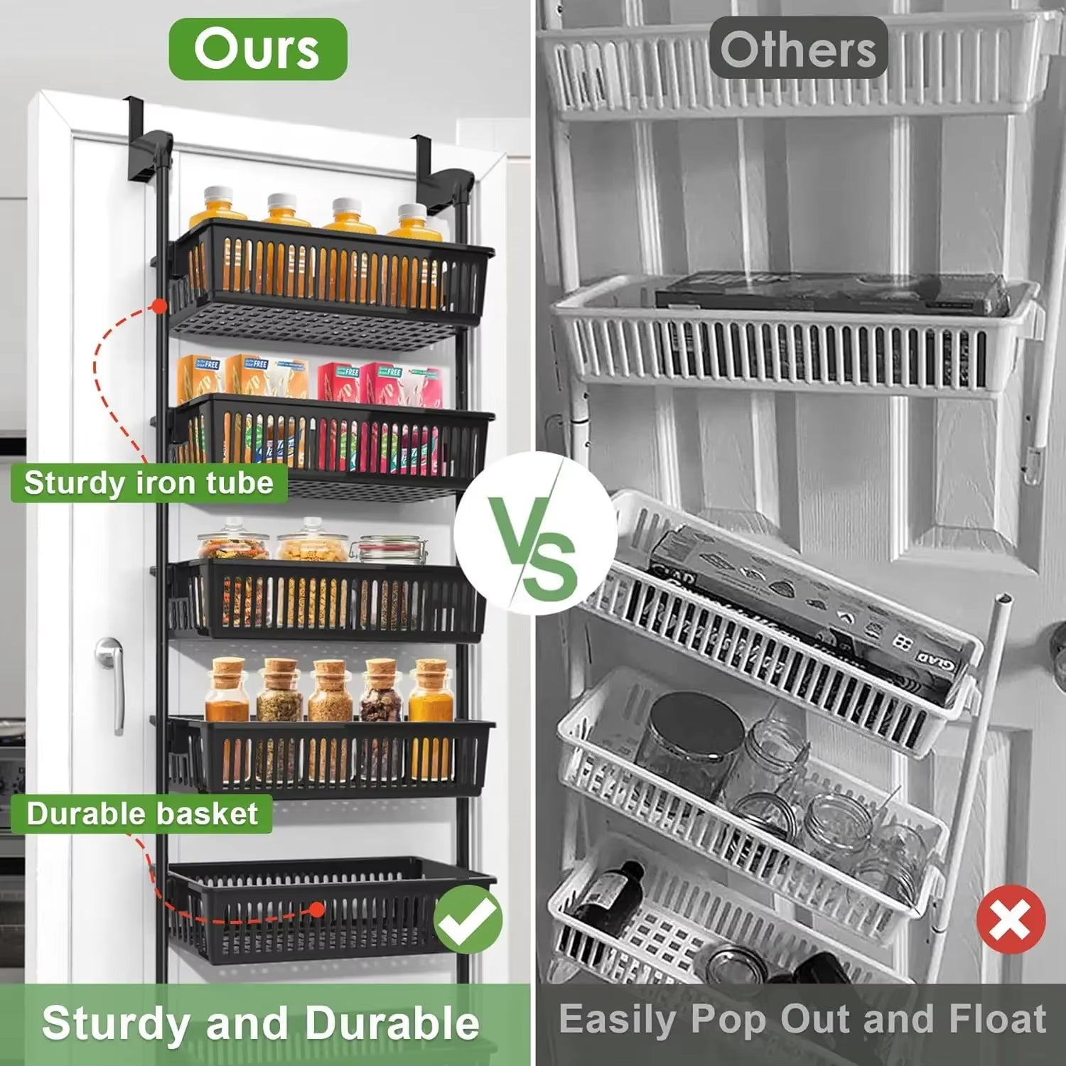 Pantry Door Organizer - homecomforts1