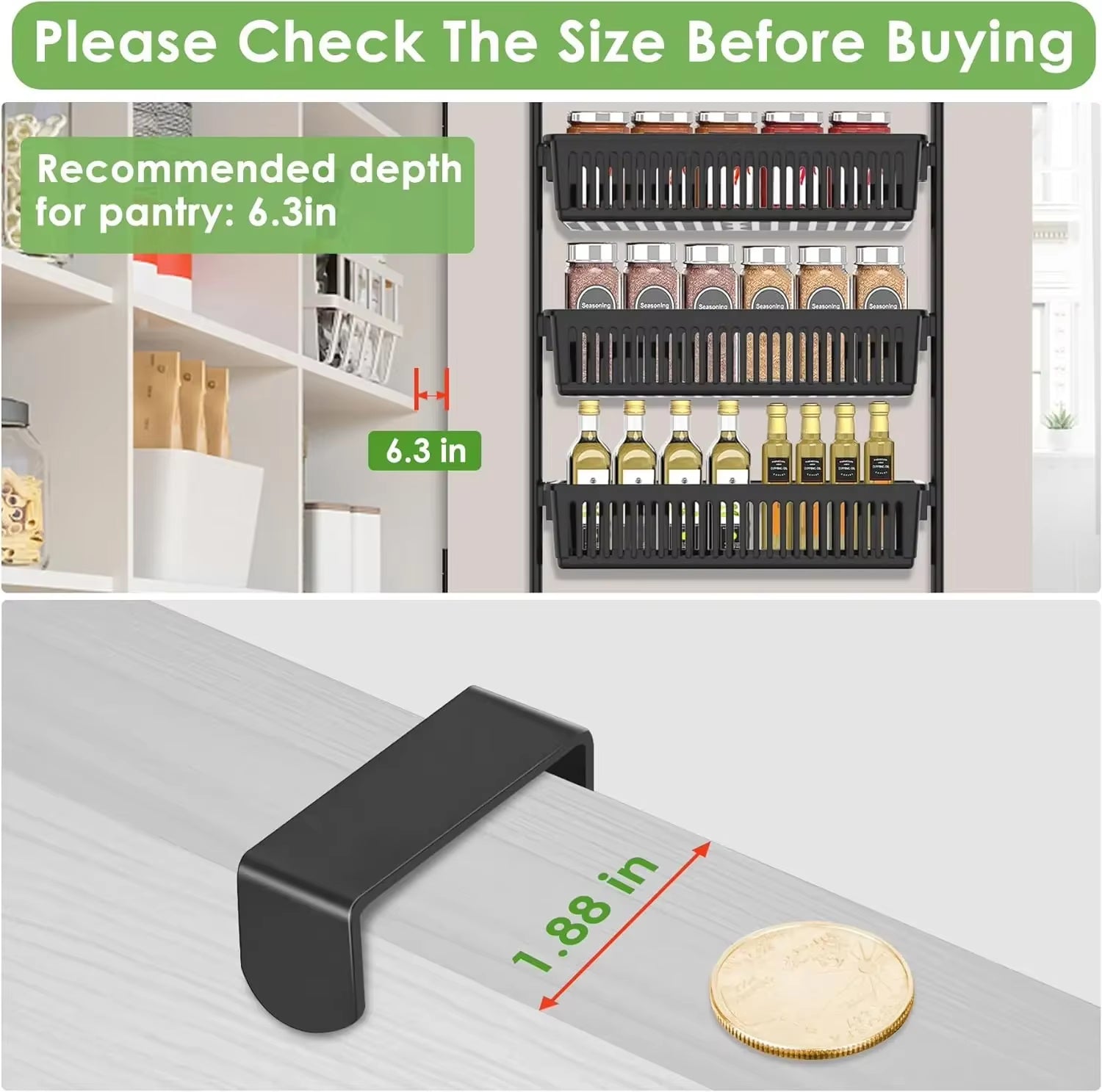 Pantry Door Organizer - homecomforts1