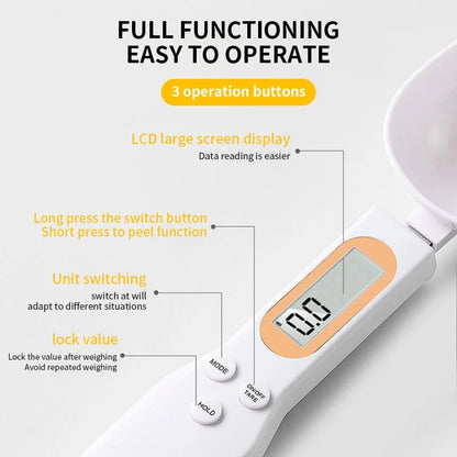 Electronic Kitchen Scale Spoon - homecomforts1