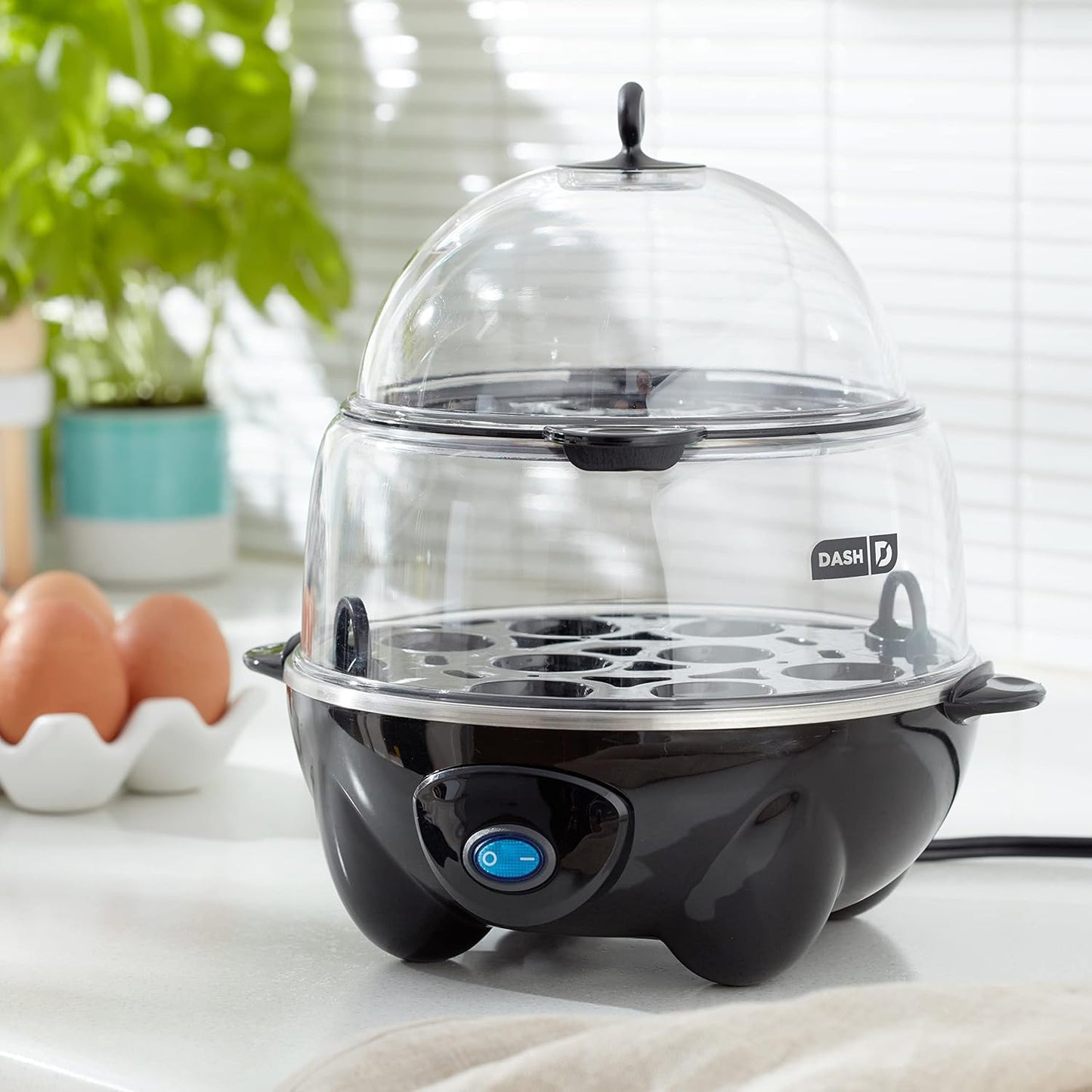 Deluxe Electric Rapid Egg Cooker - homecomforts1