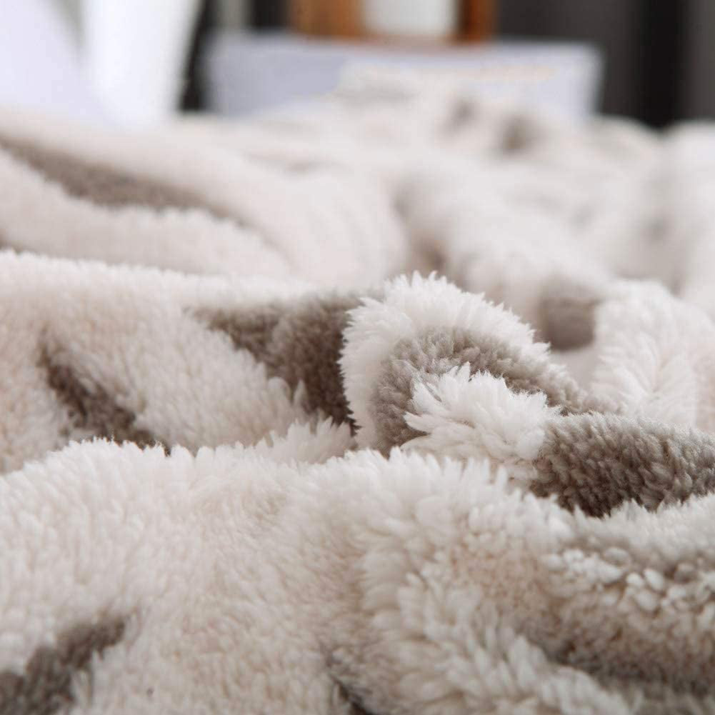 Sherpa Fleece Blanket - homecomforts1