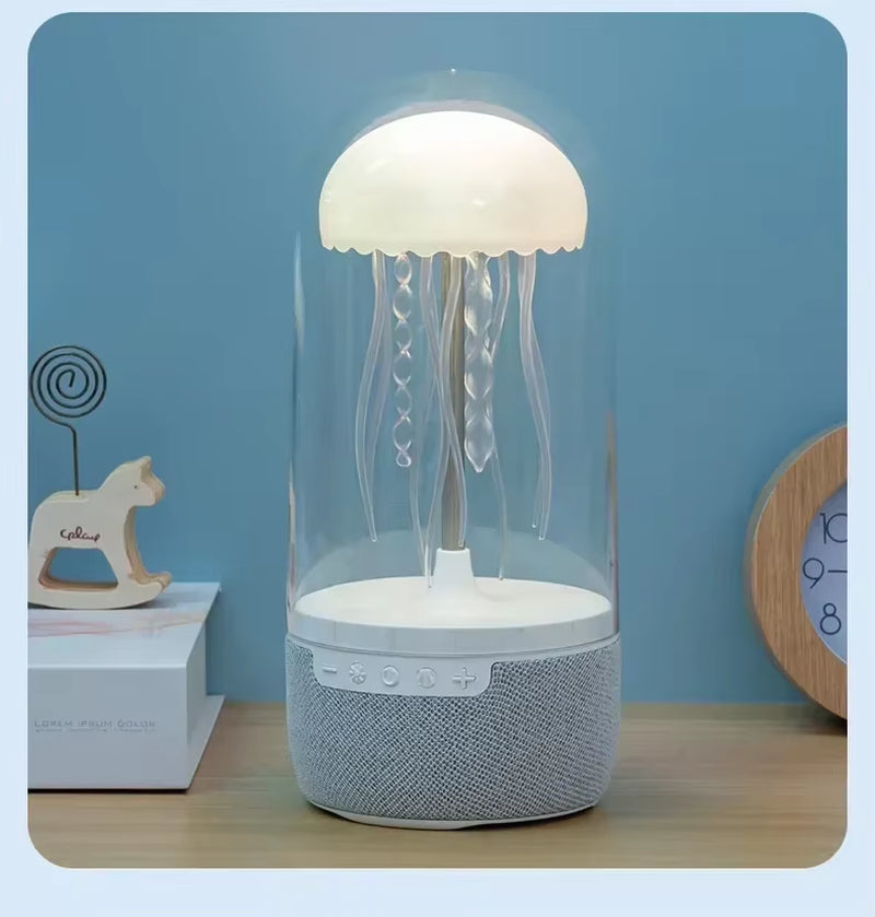 Colorful Jellyfish Lamp WITH Speaker! - homecomforts1