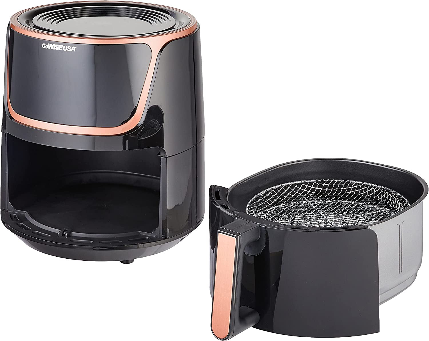 7-Quart Electric Air Fryer with Dehydrator & 3 Stackable Racks! - homecomforts1