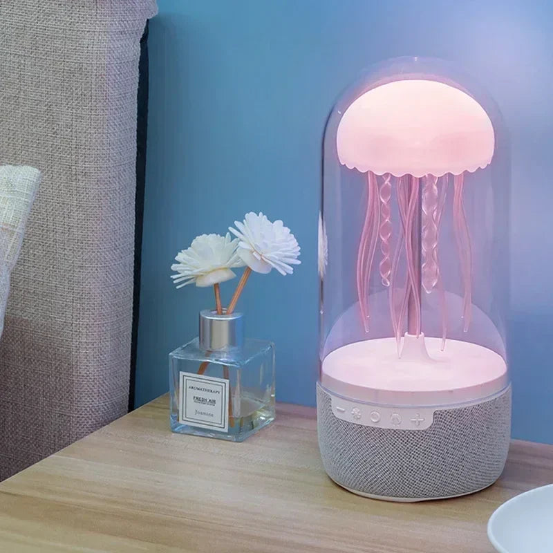 Colorful Jellyfish Lamp WITH Speaker! - homecomforts1