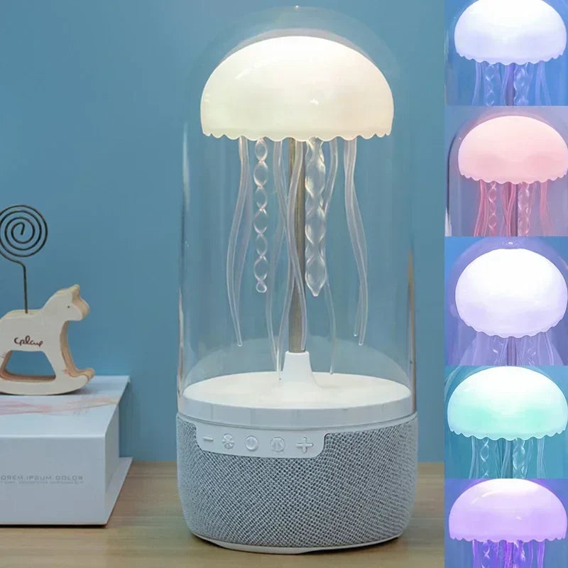 Colorful Jellyfish Lamp WITH Speaker! - homecomforts1