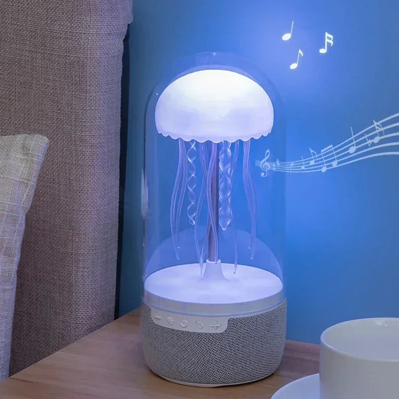 Colorful Jellyfish Lamp WITH Speaker! - homecomforts1