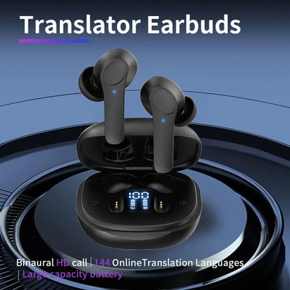 144 Languages Smart Translate Earbuds - homecomforts1