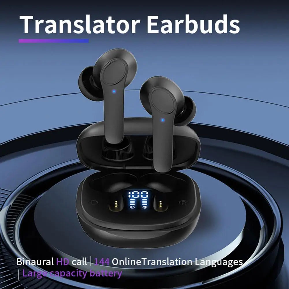 144 Languages Smart Translate Earbuds - homecomforts1