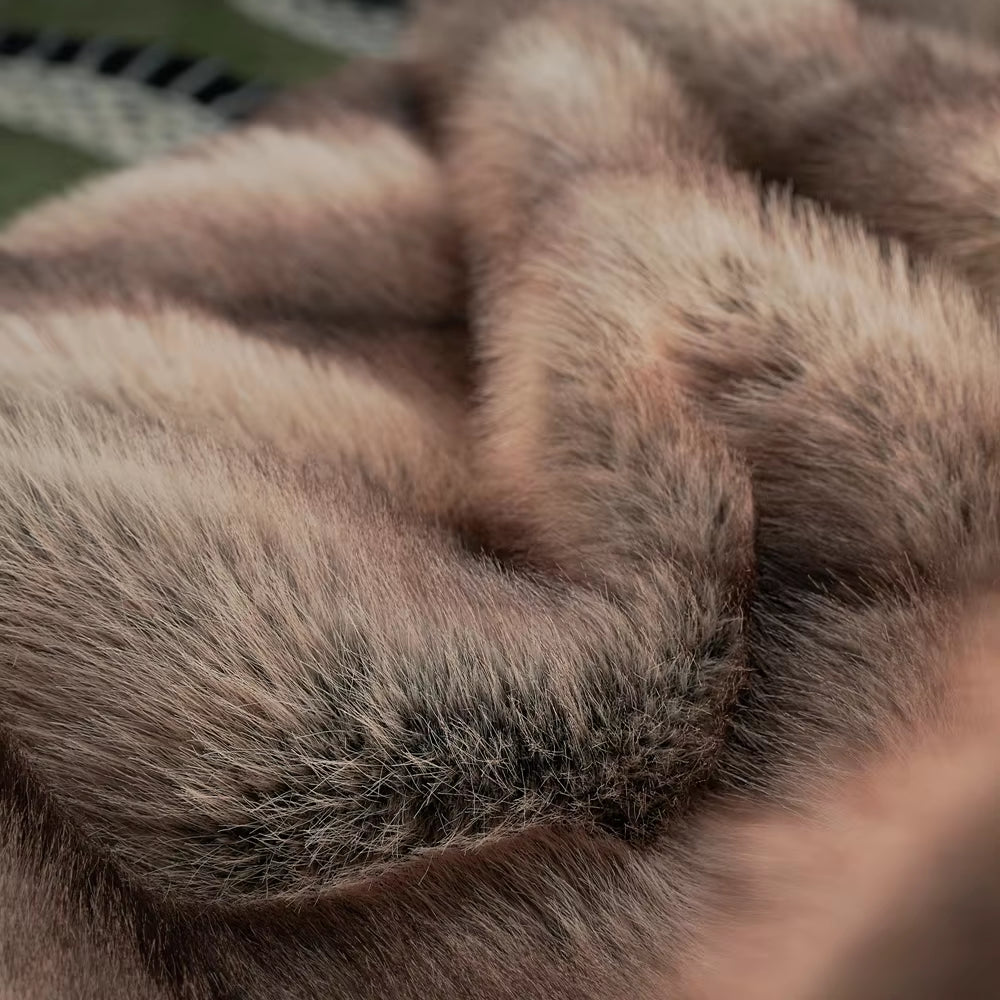 Luxury Faux Fur Blanket - homecomforts1