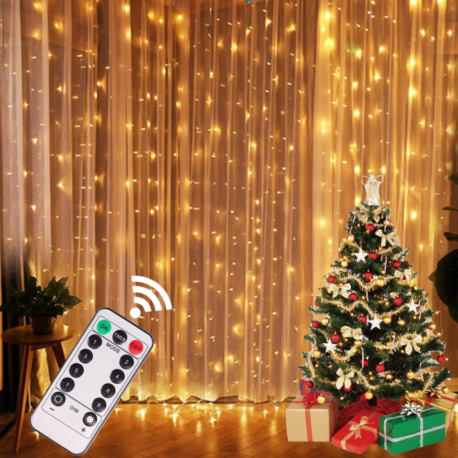 USB fairy lights for Curtains! - homecomforts1