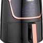 7-Quart Electric Air Fryer with Dehydrator & 3 Stackable Racks! - homecomforts1