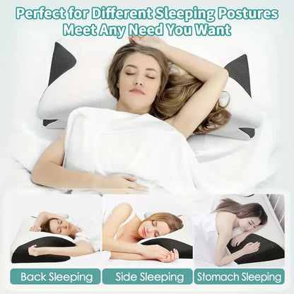 Butterfly Sleep Memory Neck Pillow - homecomforts1