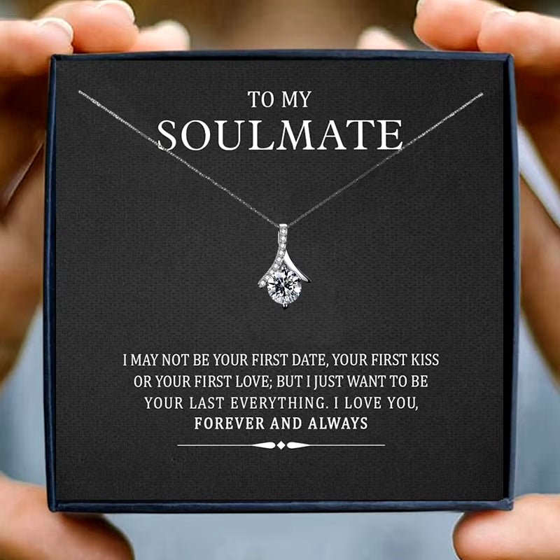 Soulmate Pendant Necklace Gift! - homecomforts1