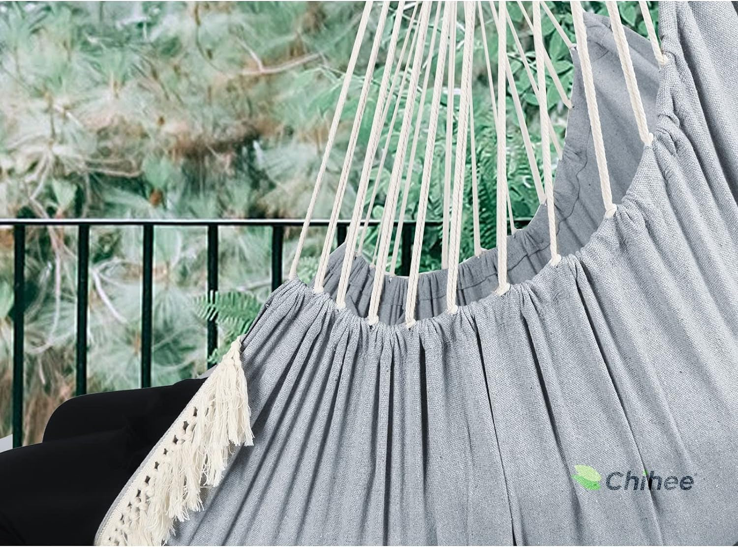 Hanging Hammock Chair, 2 pillows included! - homecomforts1